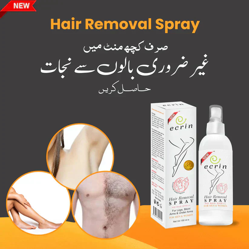 Ecrin Hair Removal Spray: Effortless Hair Removal