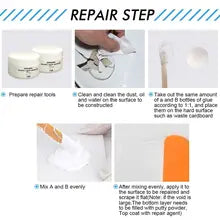 CERAMIC Repair Paste (50G) ( PACK OF 2 JARS ) FIRST TIME IN PAKISTAN .