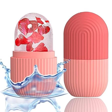 Silicone Ice Roller - Skin Care Massage for Smooth Skin, Collagen Regrowth & Skin Strengthening.