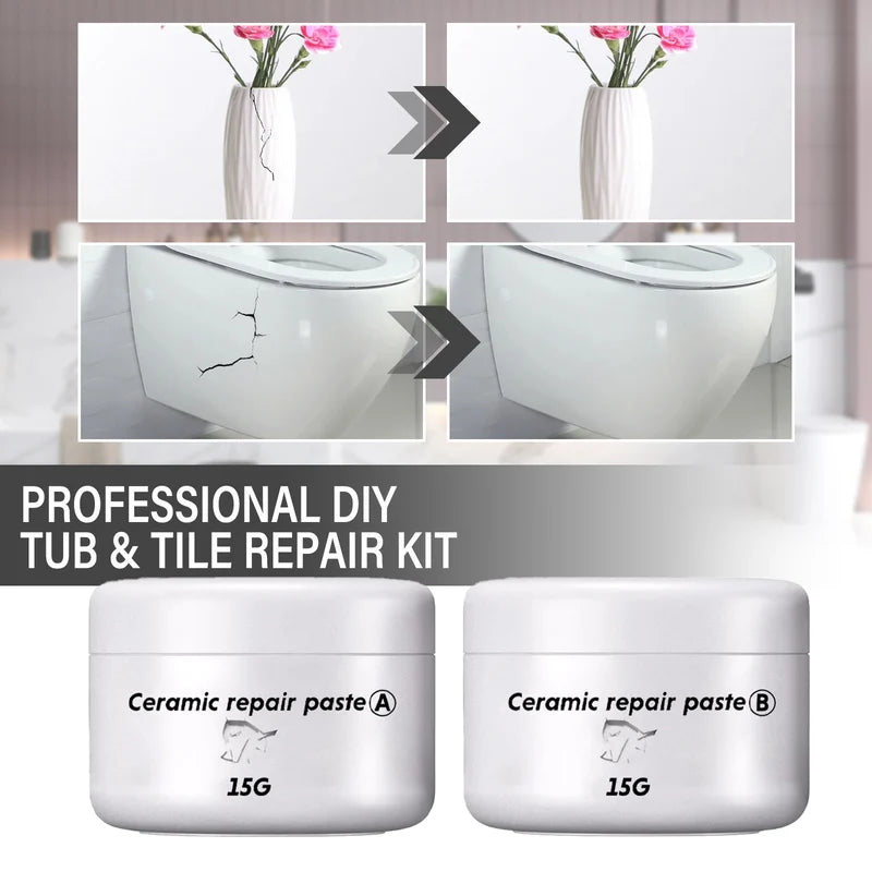 CERAMIC Repair Paste (50G) ( PACK OF 2 JARS ) FIRST TIME IN PAKISTAN .