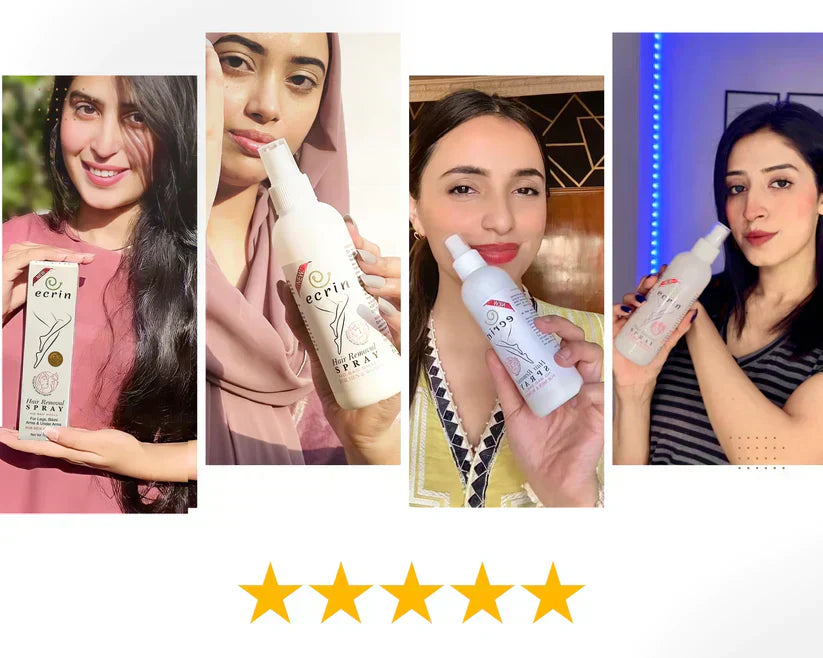 Ecrin Hair Removal Spray: Effortless Hair Removal