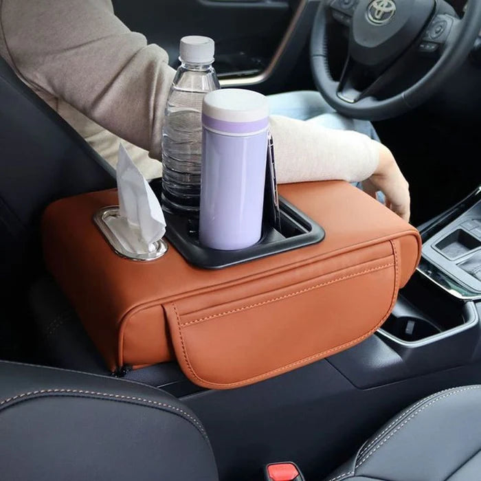 Multi-Functional Car Armrest Organizer