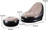 Inflatable Sofa with Footrest and Free Electric Inflator