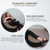 Inflatable Sofa with Footrest and Free Electric Inflator